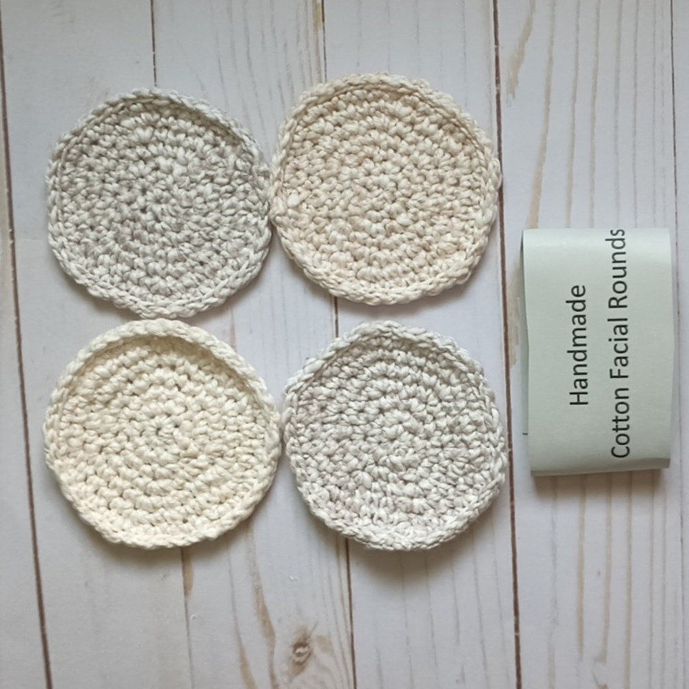 Handmade Cotton Facial Rounds - Picture 4 of 4